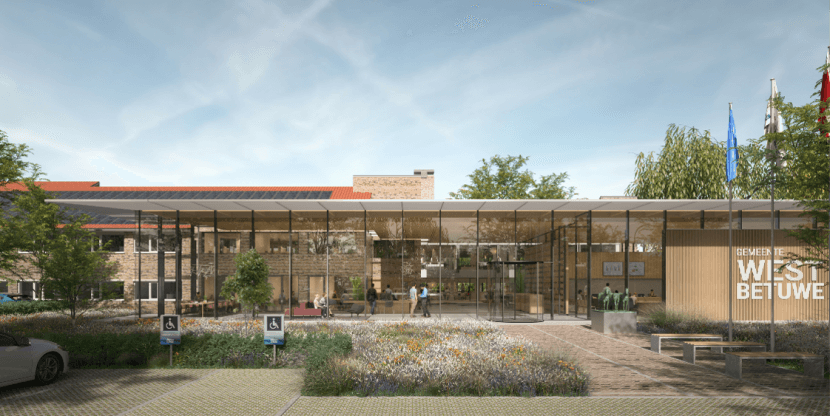 visual gemeentehuis van architectenbureau cepzed